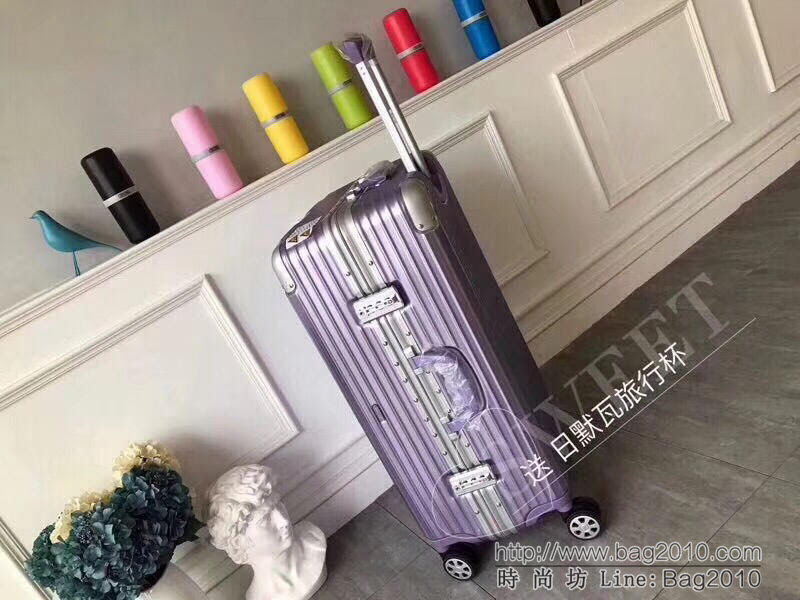 RIMOWA日默瓦 拉杆箱/拉箱 pc+鋁鎂合金 經典classic系列 PC最高版本 明星同款 8010  xbt1054